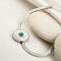 Eye of Protection Silver Bracelet
