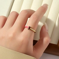 Chroma Sparkle Ring - Red