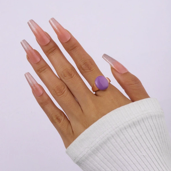 Druzy Gold Ring