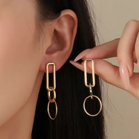 Lineage Layered Gold Earring