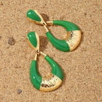Gilded Luxury Gold Earring