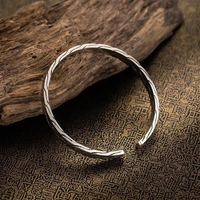 Mohawk Silver Cuff
