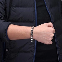 Biker Silver Bracelet