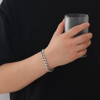 Modern Monk Silver Bracelet