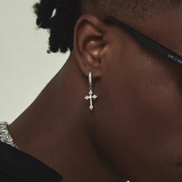 Celestial Cross Earrings