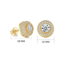 Diamond Golden Tidbit Earrings