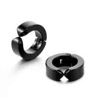 Non-pierced Clip On Earrings Black