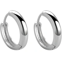 Essential Silver Hoops