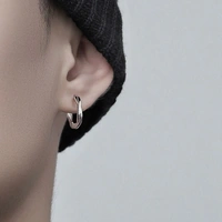 Vintage Chic Silver Earrings
