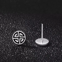 Illuminati Black Studs