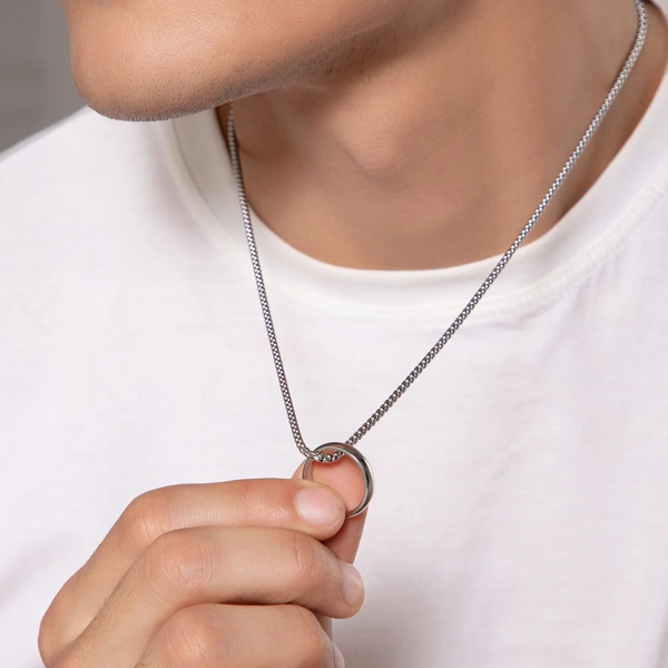 Helix Silver Chain