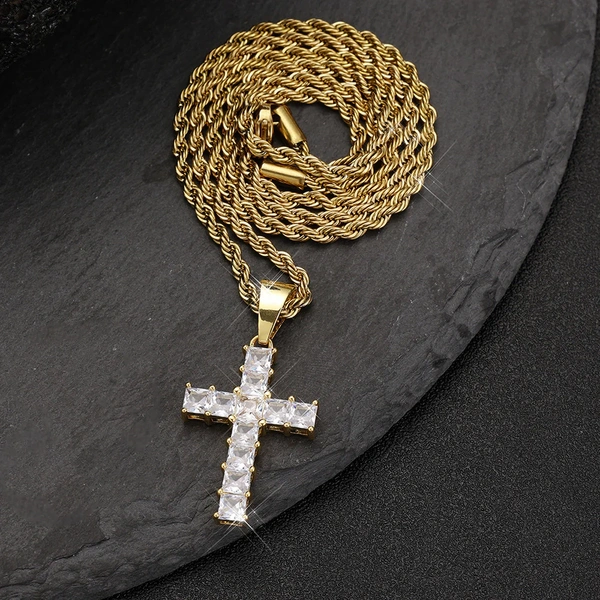 James The Great Cross Chain - Golden