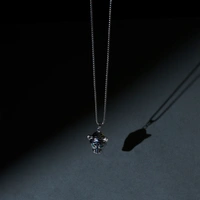 Jungle King Silver Pendant