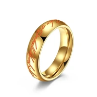 Engraved Golden Elegance Ring