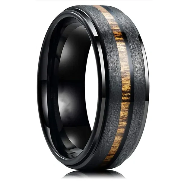 Retro Tungsten Ring
