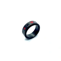 Card Shark Signet Black Ring
