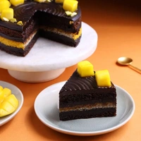 Mango Dark Chocolate Cake - 500 Gm