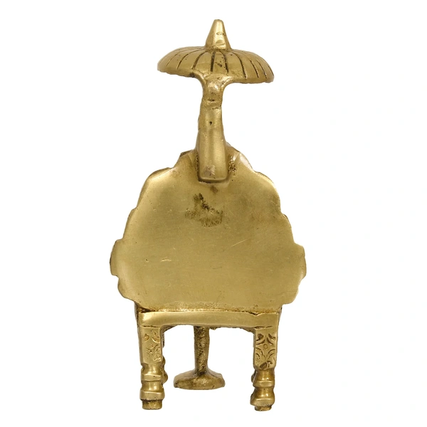 Golden Brass Blessing Shirdi Sai Baba Statue