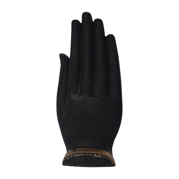 Golden Handcrafted Engraved Palm Buddha