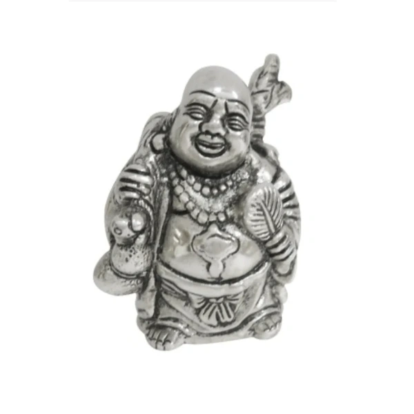 Metal Feng Shui Laughing Buddha Statue