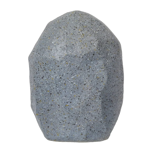 Grey & Golden Peaceful Lord Buddha Face Statue
