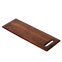 Brown Long Rectangle Wooden Chopping Board