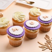 Floral Cupcakes for Mom - 6 Pcs