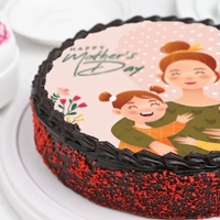 Sentimental Mothers Day Truffle Cake - 500 Gm