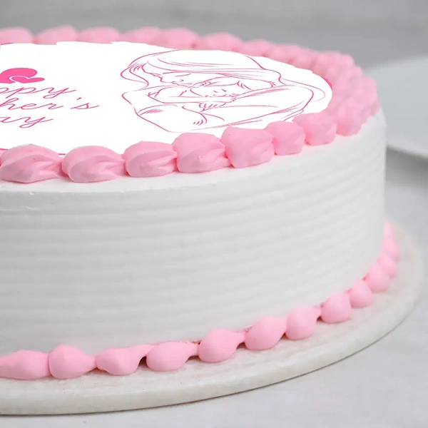 Sweet Mothers Day Cake Delight - 1.5 Kg