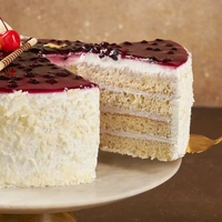 Blueberry Vanilla Cake - 1 Kg