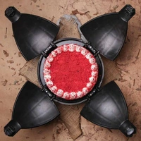 Red Velvet Cream Bomb Cake - 500 Gm