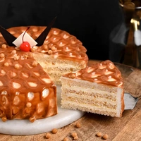 Caramel Butterscotch Cherry Cake - 1.5 Kg