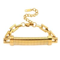 HairPin Gold Bracelet