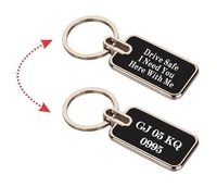 Personalized Premium Metal Keychain with Custom Name Engraving