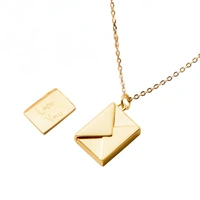 Love Letter Necklace - Gold