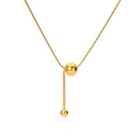 Ball Drop Gold Chain