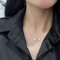Angel Wings Necklace - Gold