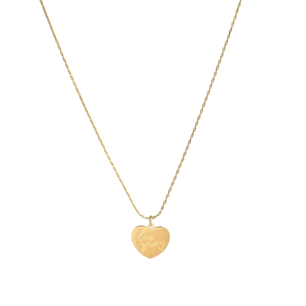 Love You Gold Necklace