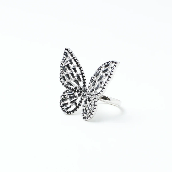 Serene Butterfly Bliss Ring
