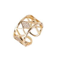Captivating Bold Gold Ring