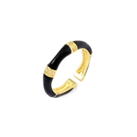 Honeyed Love Ring - Black