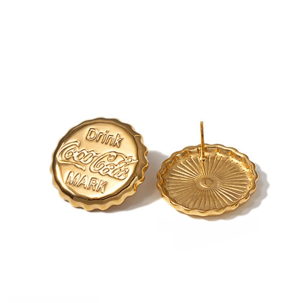 Pop Cap Glam Earrings