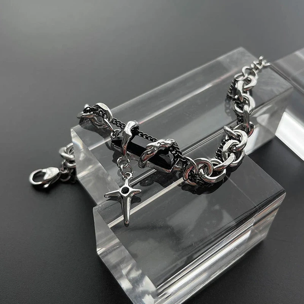 Dapper Design Stone Bracelet