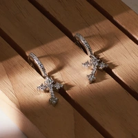 Celestial Cross Earrings