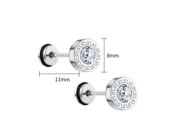 Gentleman's Diamond Studs
