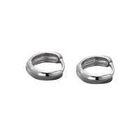 Essential Silver Hoops