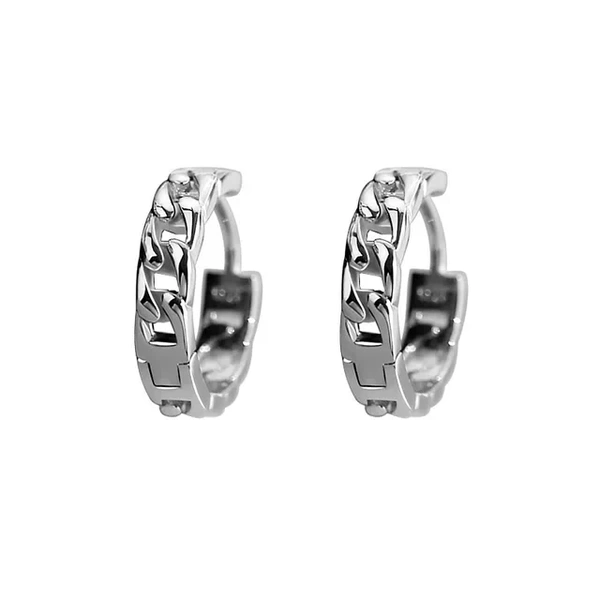 Hermetic Silver Earrings