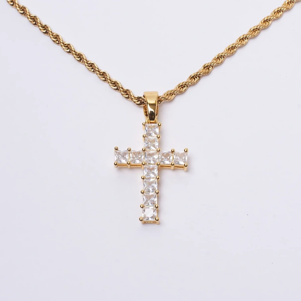 James The Great Cross Chain - Golden