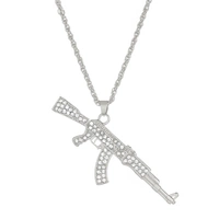 Ak 47 Silver Chain