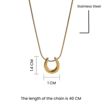 Selenophile Golden Necklace